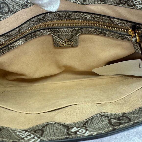 Gucci x Balenciaga Hacker Project Web Jackie 1961 GG Supreme Bag - Picture 9 of 12